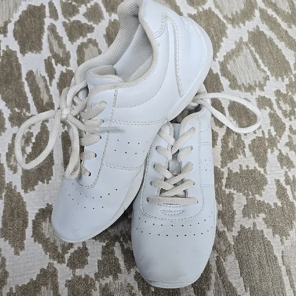 Kids White Sneakers - Picture 6 of 8